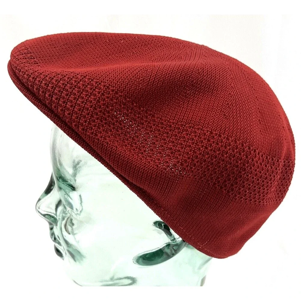 Vintage Vecci Golf Hat‎ Ivy Cap Red Unisex Beret USA-Made Breathable